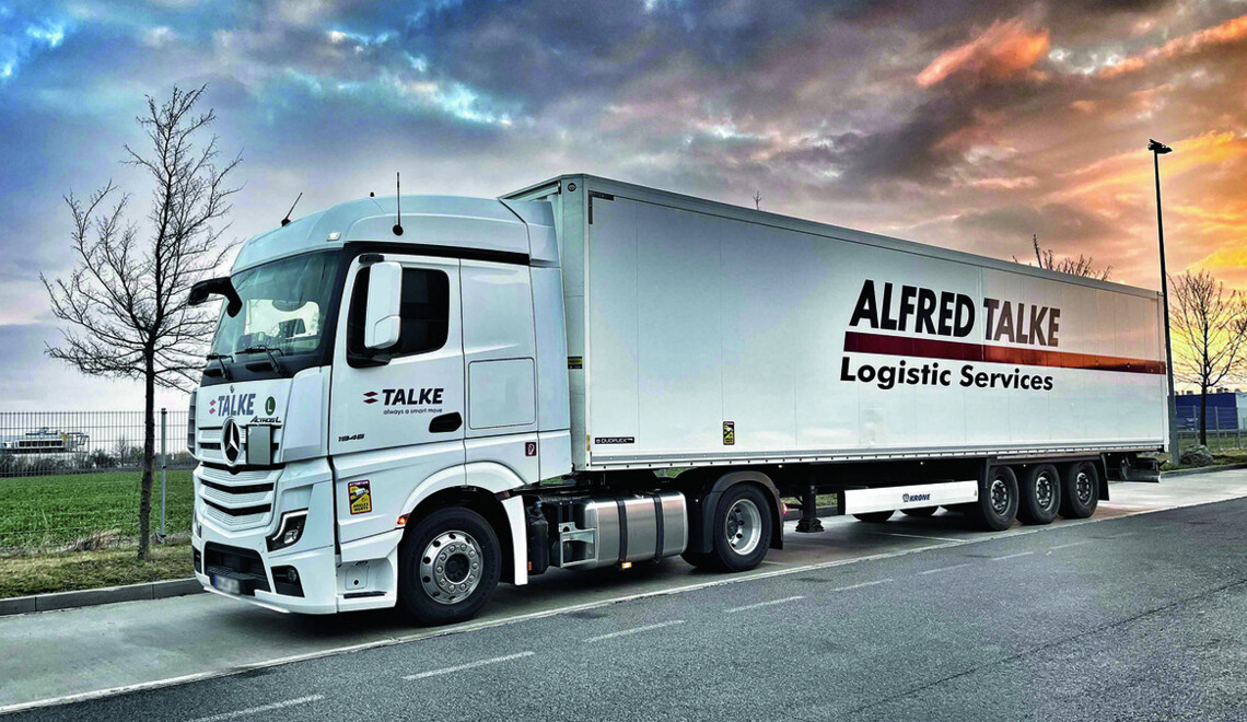 Weißer Truck