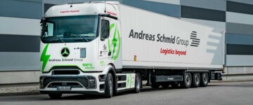 Elektromobilität auf der Langstrecke: Die neuen eActros 600 der Andreas Schmid Group