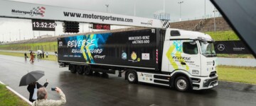 GUINNESS WORLD RECORDS™-Weltrekord mit eActros 600 Rückwärtsfahrt