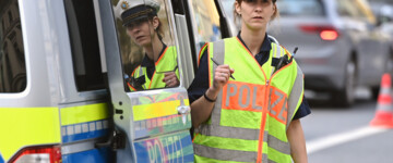 Bild einer Polizeikontrolle