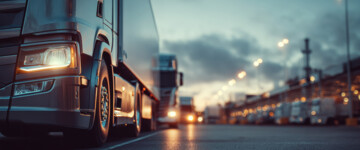 Lkw-Parkplatz 
