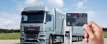 MAN eTruck ready Standard zeigt Lkw-kompatible Ladepunkte: aktuell rund 650 eLkw-Ladestandorte in Europa