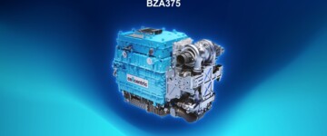 Studioaufnahme des neuen Brennstoffzellensystems BZA375 von Cellcentric