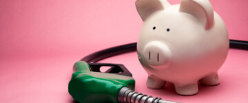 Schweinchen mit Zapfhahn, Kraftstoffpreise