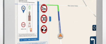 Digitale Transportplanung, Navigationssystem