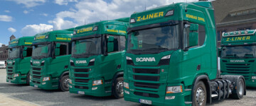 Die Lkw-Flotte von Konrad Zippel wird hauptsächlich im Nahverkehr eingesetzt