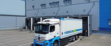 BÄKO fährt erste E-Lkw mit TM182 in Deutschland