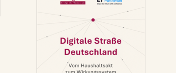 Eine gemeinsame Studie von Bridge the Momentum und EY-Parthenon, unterstützt von DKV Mobility und Vitronic: „Digitale Straße Deutschland“.