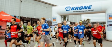 Läufer beim Ansorge Logistik-Lauf