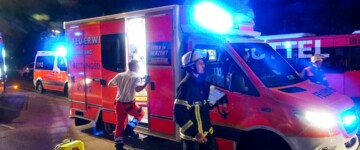 Feuerwehr; Autobahn; Unfall; Brand; 