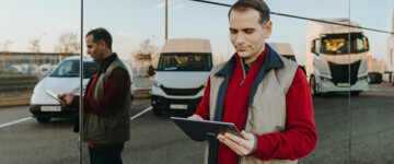 Flottenmanagement_Webfleet_Tablet