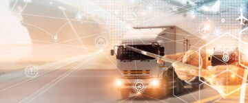 Routenplanung Verkehrsträger Lkw Flugzeug Schiff