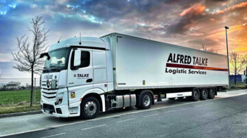 Weißer Truck