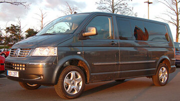 VW T5 mit Luftfederung