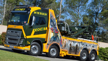 Abschlepptruck: Mit Stil am Haken hängen