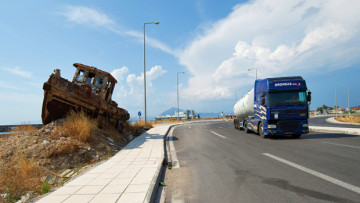 Trucking in Griechenland: Überlebenskunst