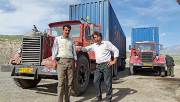 Trucking im Iran: Ein hartes Stück Arbeit