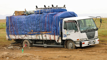 Trucking in der Mongolei: Steppenfahrer