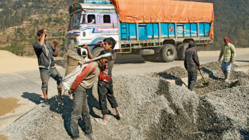 Trucking in Nepal