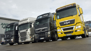 Damals im TRUCKER: Testquartett mit 2598 PS