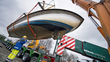 Schiffs-Schwertransport: Kombi-Verkehr