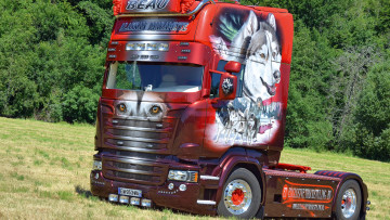 Showtruck Scania R580: Lokomotive des Nordens