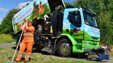 Jobreport Straßenreinigung: Heldin des Tages