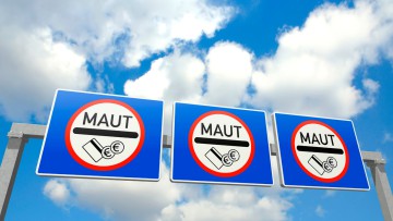 Lkw-Maut-Reform 3er-Schild