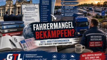 GTL Poster: Fahrermangel bekämpfen
