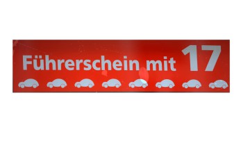 Führerschein ab 17