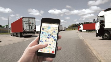 Parkplatz-App der Kravag