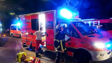 Feuerwehr; Autobahn; Unfall; Brand; 