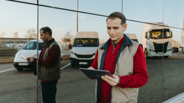 Flottenmanagement_Webfleet_Tablet