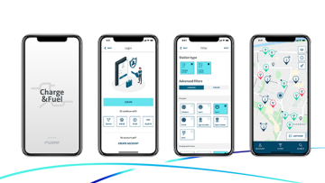 Logpay hat seine Charge&Fuel Tank- und Ladeapp geupdatet