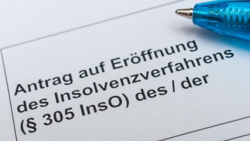 Antrag auf Eröffnung des Insolvenzverfahrens