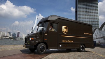 UPS Elektrofahrzeug