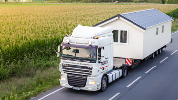 Aufmacher Mobilheimtransport