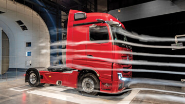 Windkanal Actros Aufmacher