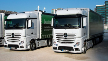 Mercedes Actros 1845 gegen 1846: Duell unter Brüdern