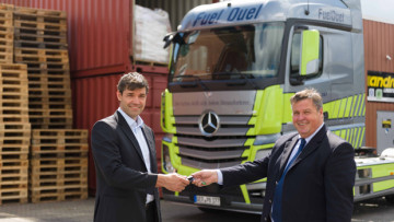 Fuel Duel: Wetten, dass der Actros siegt?