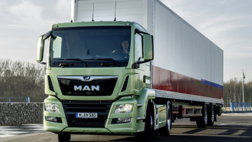 MAN E-Lkw: Unter Strom