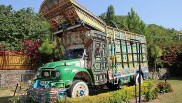 Truck-Kunst in Pakistan