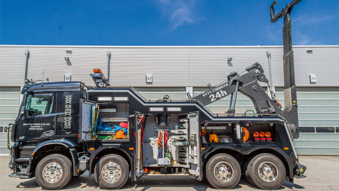 Staufächer Abschlepp-Lkw Paul