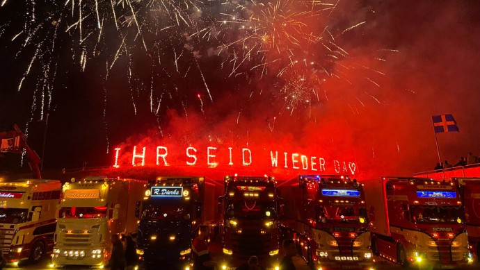 Feuerwerk Truck Grand Prix