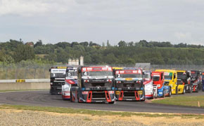 Hahn auch beim Truck Race Nogaro vorn Bild