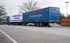 Die ersten Lang-LKW fahren im Kombinierten Verkehr Die ersten Lang-LKW fahren im Kombinierten Verkehr Bild