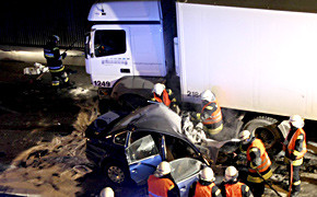 Baden-Württemberg: Weniger Unfalltote, mehr LKW-Unfälle