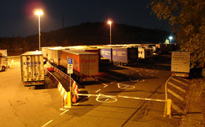 Modellprojekt LKW-Parken Modellprojekt LKW-Parken Bild
