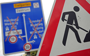 Wieder freie Fahrt auf der A 38 Bild