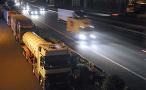 2012 soll Infodienst über sichere LKW-Stellplätze starten